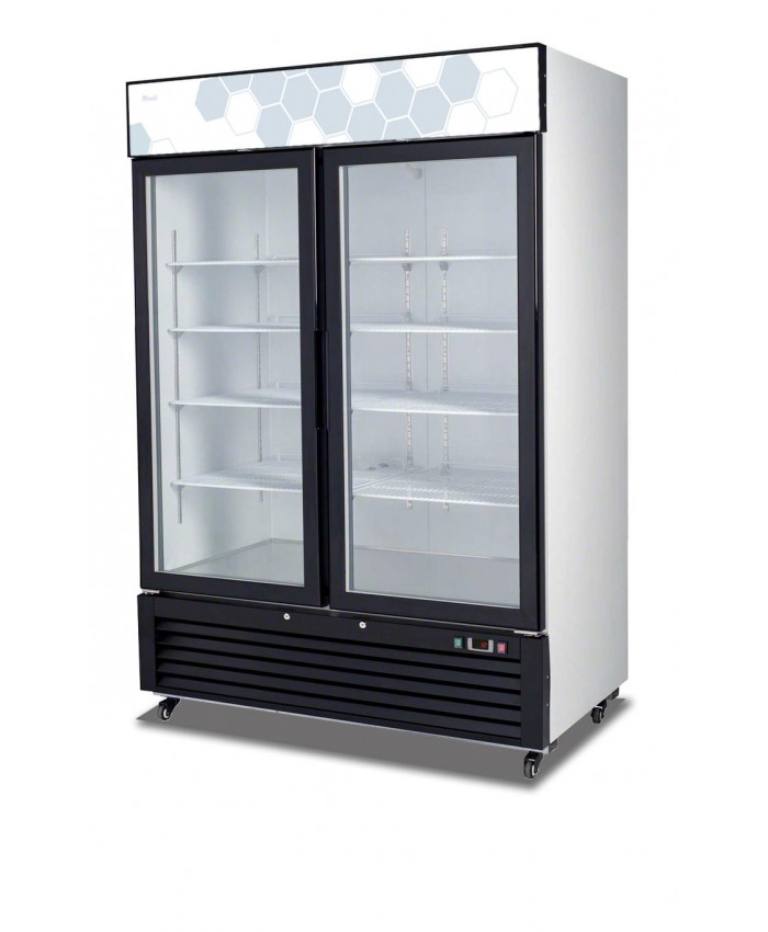 2 Glass Door Reach-in Cooler (Migali)